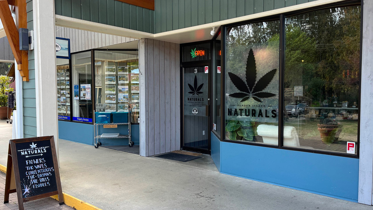 Pender Island Naturals Legal Cannabis Shop